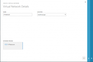 Create a network in azure