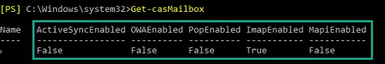 Exchange 2016:- x-owa-error microsoft.exchange.data.storage.accountdisabledexception