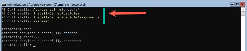 Quickly fix exchange 2019 error when adding the reset-password option in the eac.